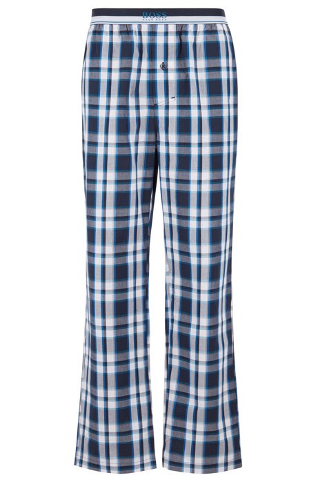 Herren Pyjama mit karierten Hosen Herren Pyjama mit karierten Hosen