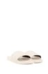 Logo slides with ergonomic footbed, Light Beige