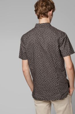 hugo boss short sleeve shirt sale