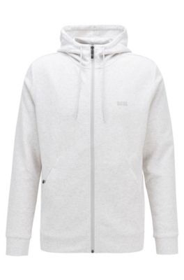 hugo boss zip through sweatshirt