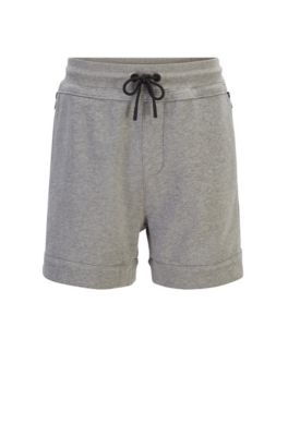 hugo boss shorts with zip pockets