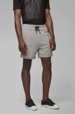 hugo boss shorts with zip pockets