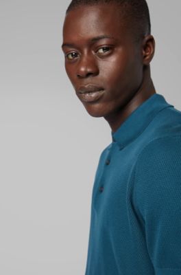 hugo boss knitted polo