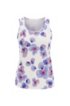 Regular-fit sleeveless top in collection print, Patterned