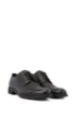 Derby shoes in embossed leather with Outlast&reg; lining, Black