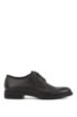 Derby shoes in embossed leather with Outlast&reg; lining, Black