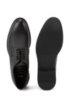 Derby shoes in embossed leather with Outlast&reg; lining, Black