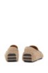 Italian-made moccasins in suede with cord details, Beige