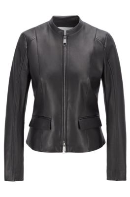 hugo boss petronas leather jacket