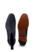 Suede Chelsea boots with a flex-foam insole, Dark Blue