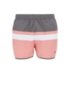 Vintage-inspired swim shorts with placement stripe, Open Grey