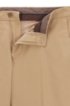 Slim-fit trousers in washed stretch cotton, Light Brown