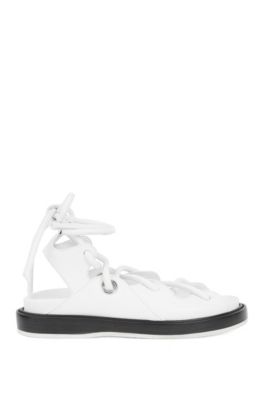 hugo boss leather sandals