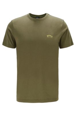 khaki hugo boss t shirt