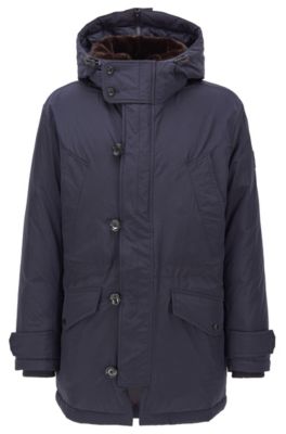 hugo boss parka coat