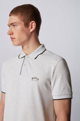 hugo boss black and gold polo shirt