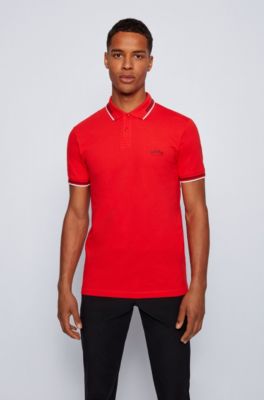 Men's Polo Shirts | Red | HUGO BOSS