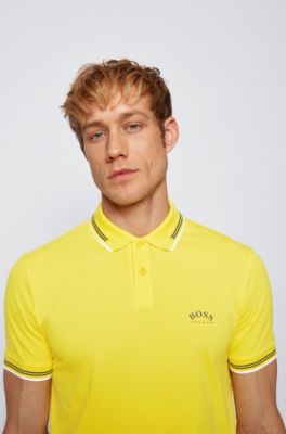 hugo boss polyester polo