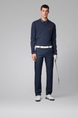 hugo boss casual trousers