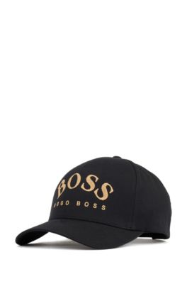 hugo boss black and gold cap