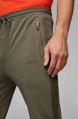 hugo boss green joggers