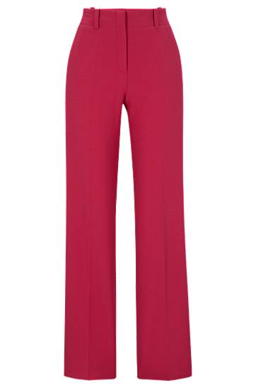 Regular-fit trousers with a wide leg, Hugo boss