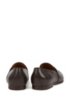 Italian-made loafers in goat leather with tassel trim, Dark Brown