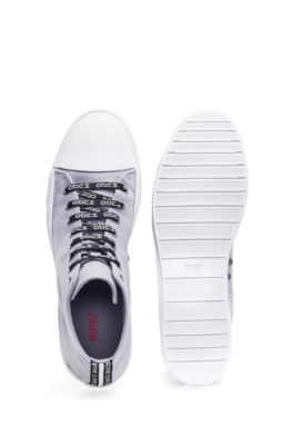 canvas mens hugo boss trainers