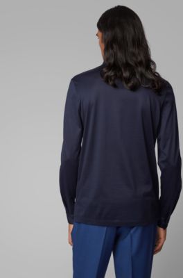 hugo boss polo long sleeve sale