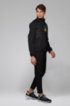 Cotton T-shirt with new-season logo, Black