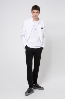 hugo boss reverse logo t shirt