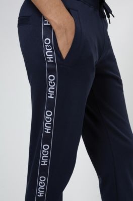 hugo boss tape joggers