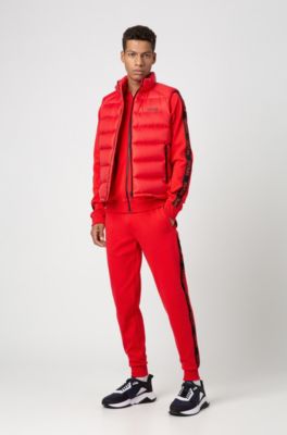 hugo boss taped tracksuit