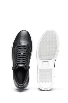 hugo boss high top trainers