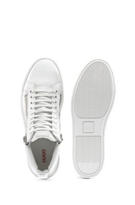 hugo boss white shoes