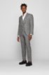 Slim-fit shirt in pinpoint cotton with Fresh Active finish, White