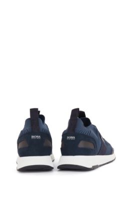 hugo boss knit trainers