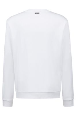 boss white sweatshirt
