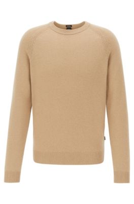 hugo boss beige jumper