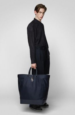 BOSS - Tote bag with trigger-hook closure