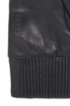Nappa-leather gloves with lightly waxed finish, Black