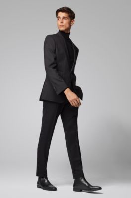 chelsea boots formal suit