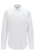 Regular-fit shirt in easy-iron Austrian cotton, White
