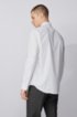Regular-fit shirt in easy-iron Austrian cotton, White