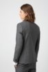 Extra-slim-fit three-piece suit in patterned virgin wool, Dark Grey