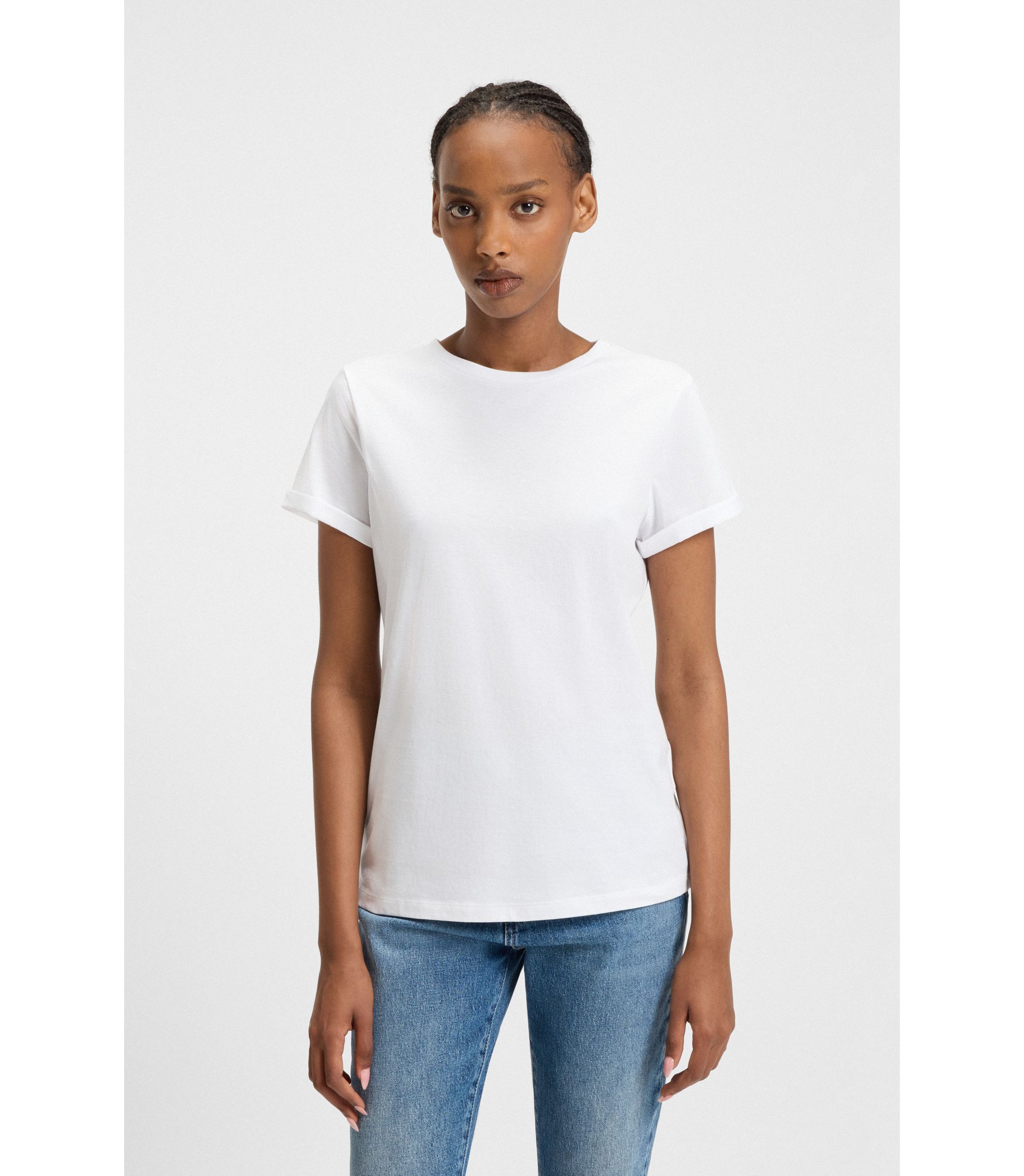 Slim-Fit T-Shirt aus Baumwolle