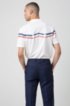 Regular-fit suit in patterned virgin wool, Dark Blue