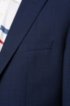 Regular-fit suit in patterned virgin wool, Dark Blue