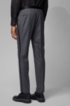 Slim-fit tuxedo in virgin wool with silk trims, Grey