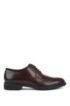 Italian-made leather Derby shoes with Outlast&reg; lining, Dark Brown